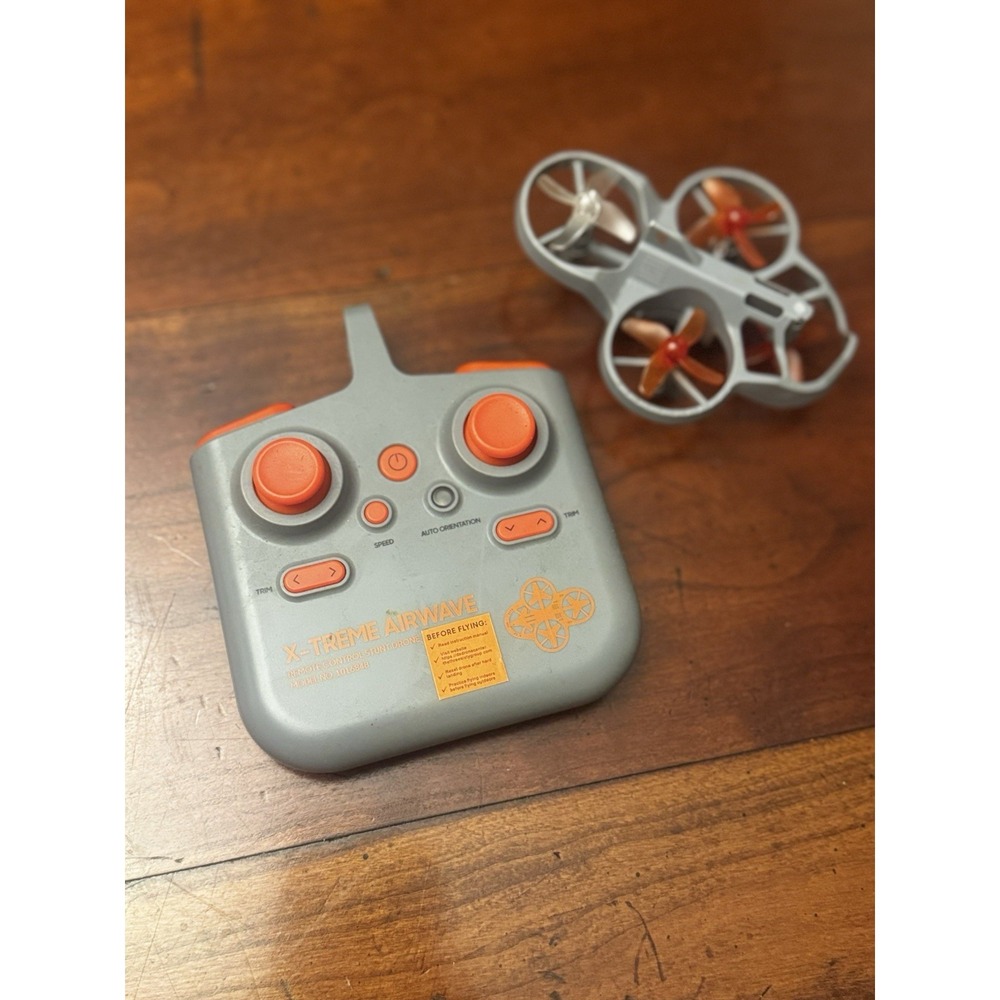 Drone Sharper Image® X-Treme Airwave Remote Control, Gray, 4.19 in x 3.44 in